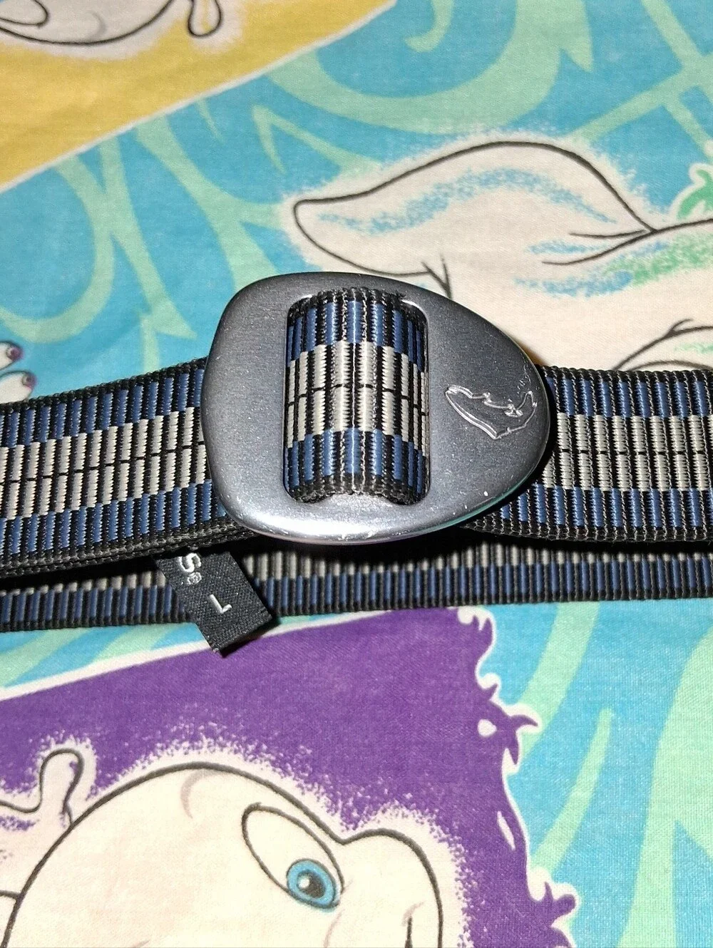 Simms Nylon Webb Elipse Buckle Belt